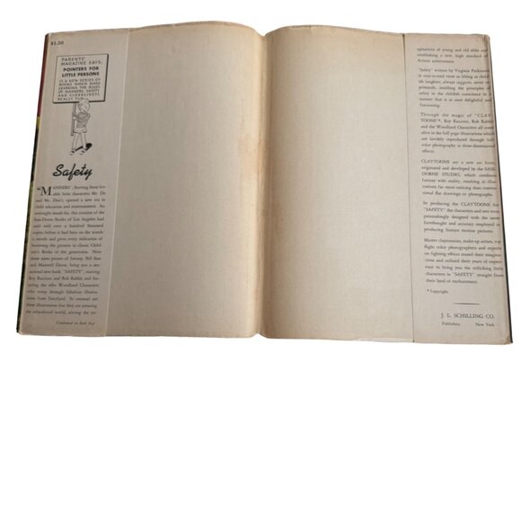 Safety Starring Roy Raccoon Rob Rabbit Book Two Pointers For Little Persons 1943 - Picture 3 of 16